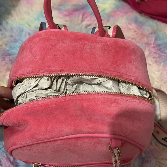 NWT JUICY COUTURE velour backpack - Picture 5 of 5